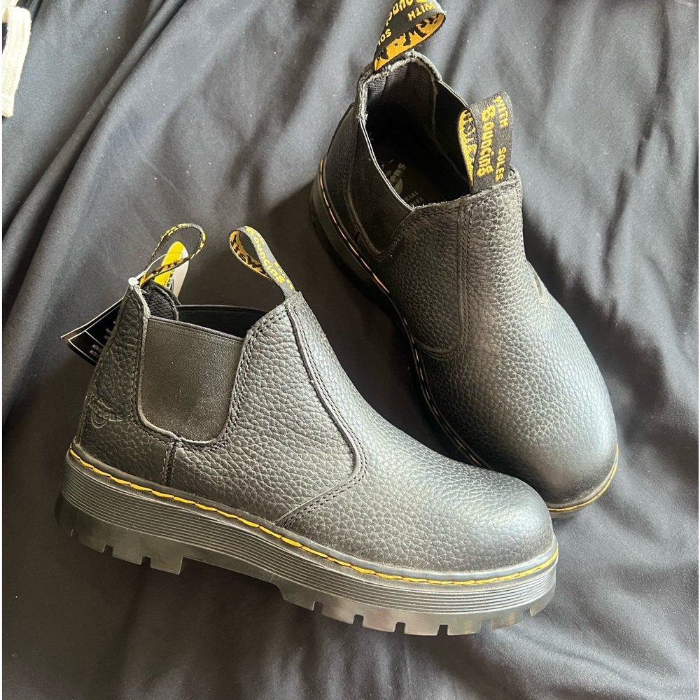 Dr. martens steel toe work boots